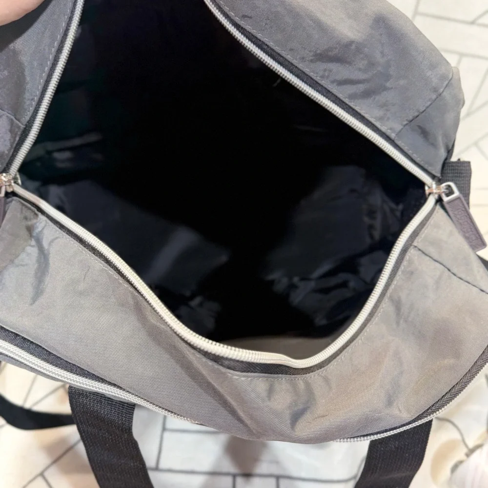 Biaggi Zipsak‎ Boost Expandable Rolling Duffel Bag OS Gray Foldable Spinner NWT